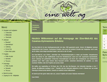 Tablet Screenshot of einewelt.cusanus-gymnasium.eu